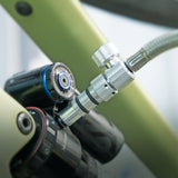 SKS Germany RENNKOMPRESSOR SUSPENSION Vloerpomp Oranje