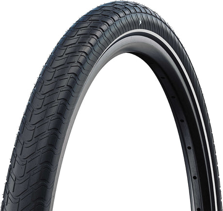 Schwalbe Motion Big Apple E-25 Draad RaceGuard zwart-reflecterend