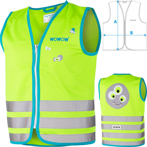 Wowow Crazy Monster veiligheidsvest kinderen groen
