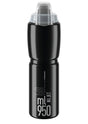 Elite Jet Plus Drinkfles 950ml zwart/grijs logo