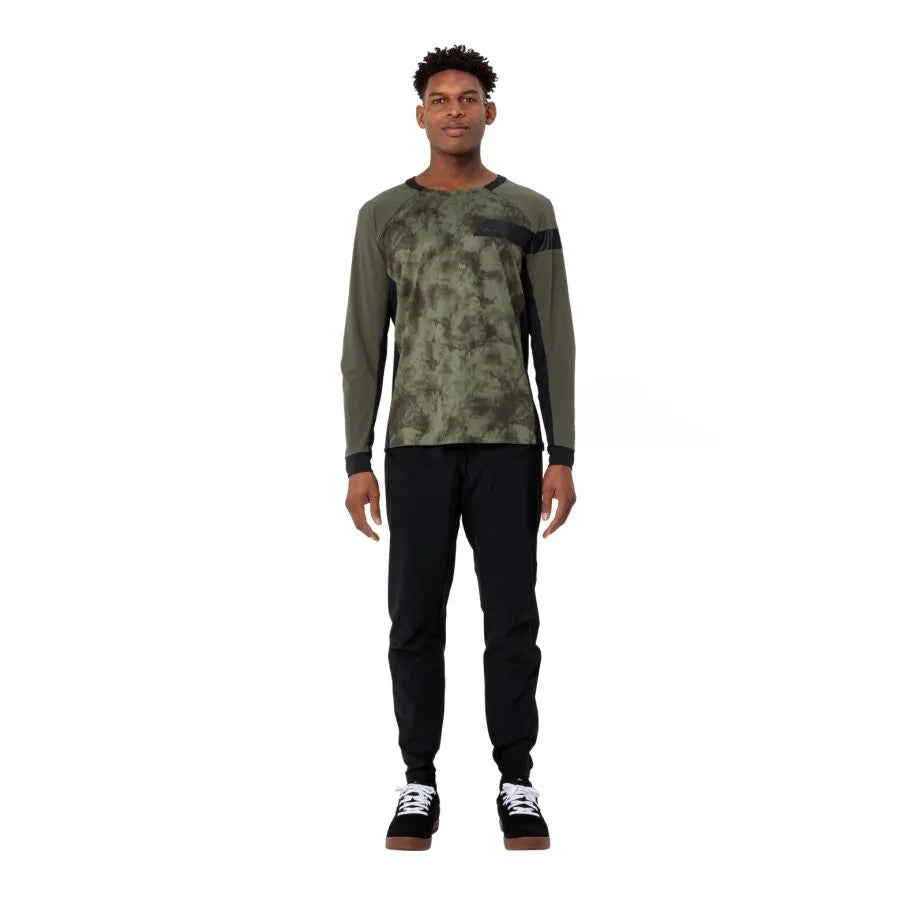 VAUDE Heren Moab LS PRO Shirt kaki