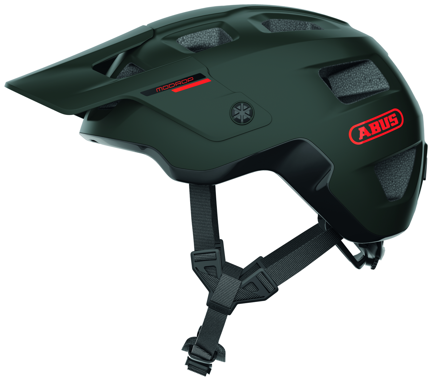 Abus Mountainbike Helm MoDrop dennen groen
