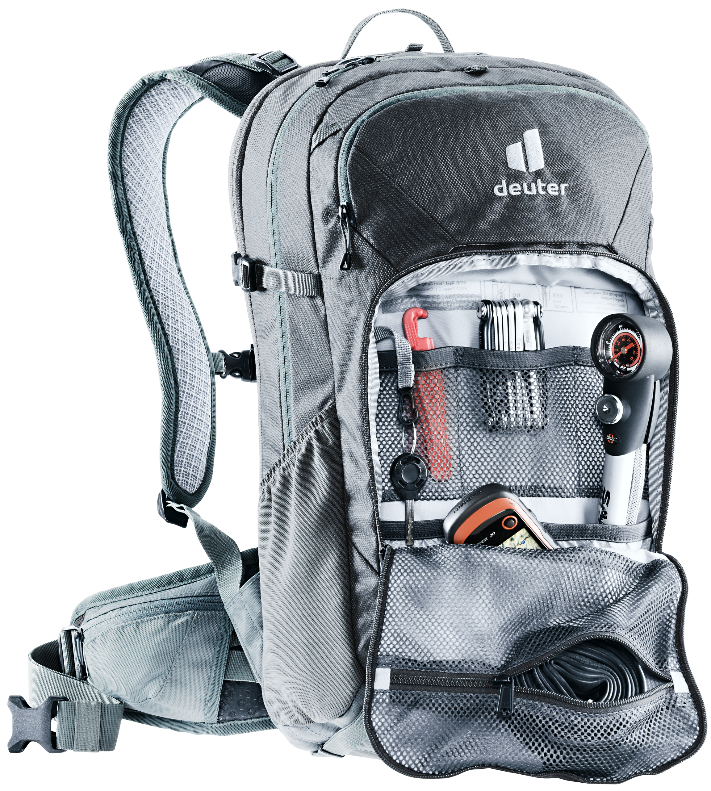 deuter Attack 20 fietsrugzak grijs