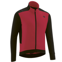 Gonso Bavella Lange Mouwen Fietsshirt met doorlopende rits Heren rood/zwart – aktuelle Variante