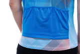 CUBE TEAMLINE Trikot CMPT korte mouw white´n´blue´n´red