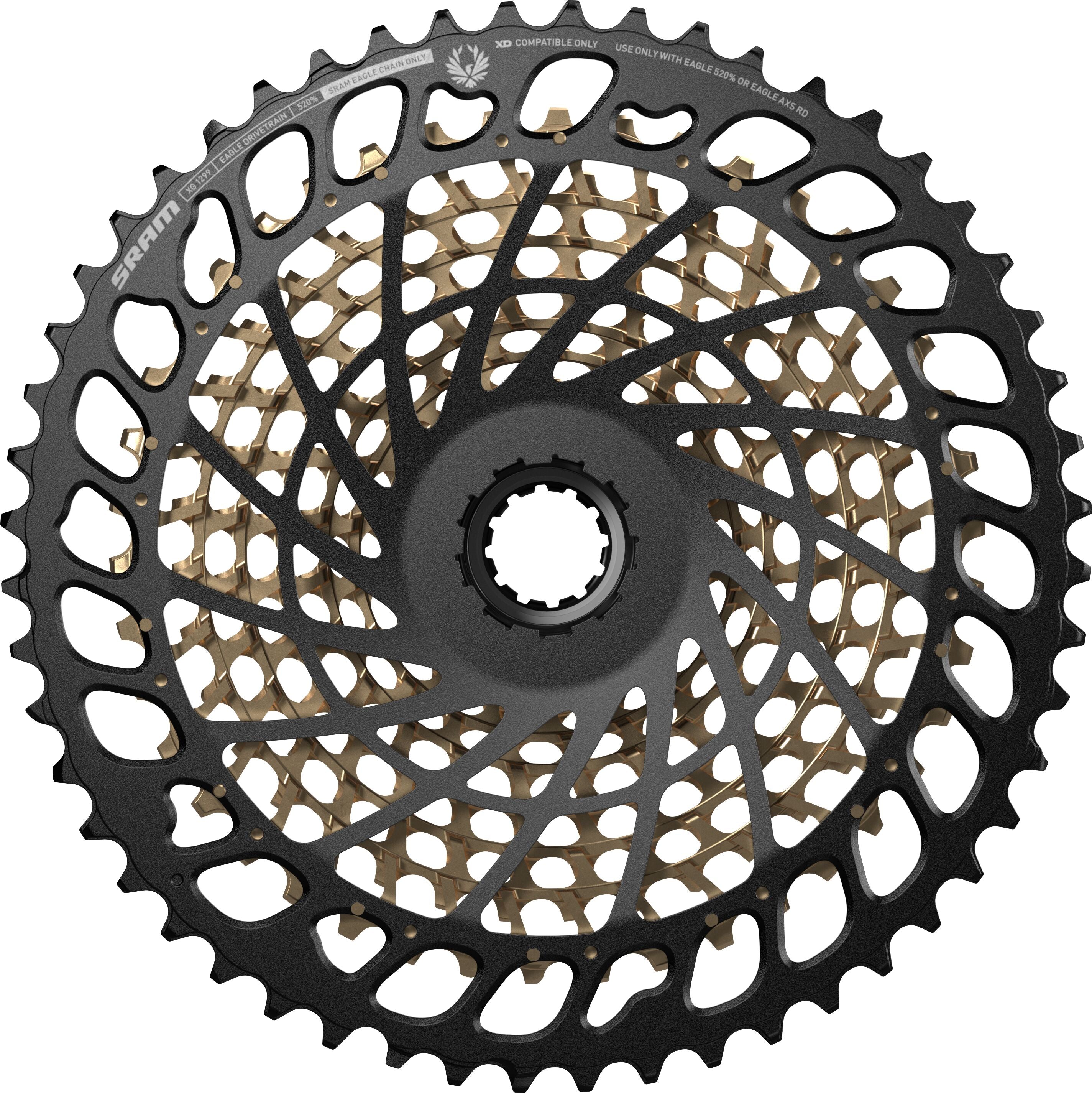SRAM XG-1299 Eagle Cassette 12-speed C1 goud