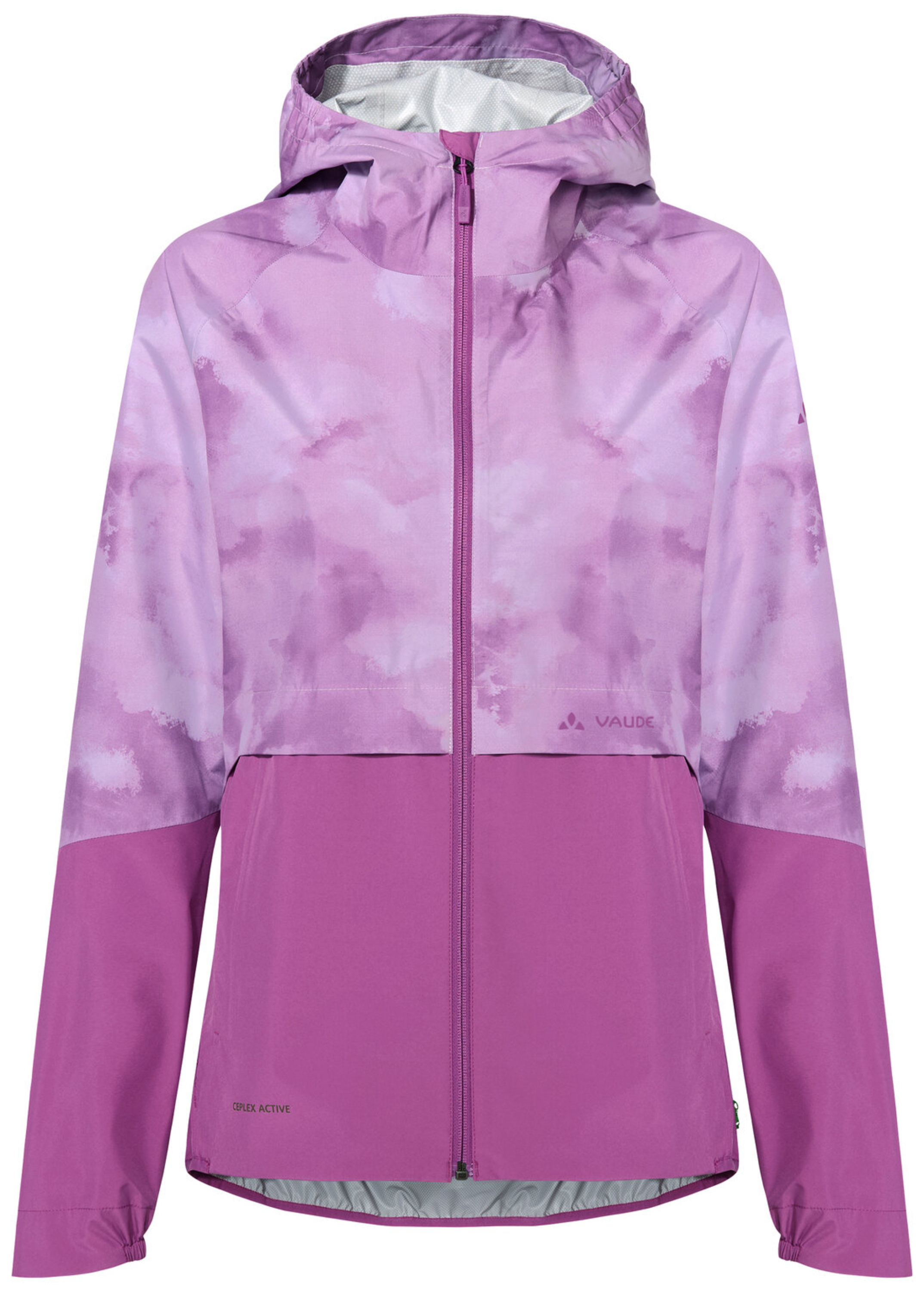 VAUDE Dames Loamer Regenjas framboos