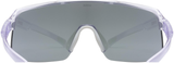 uvex Dyrt fietsbril Clear / Mirror Red