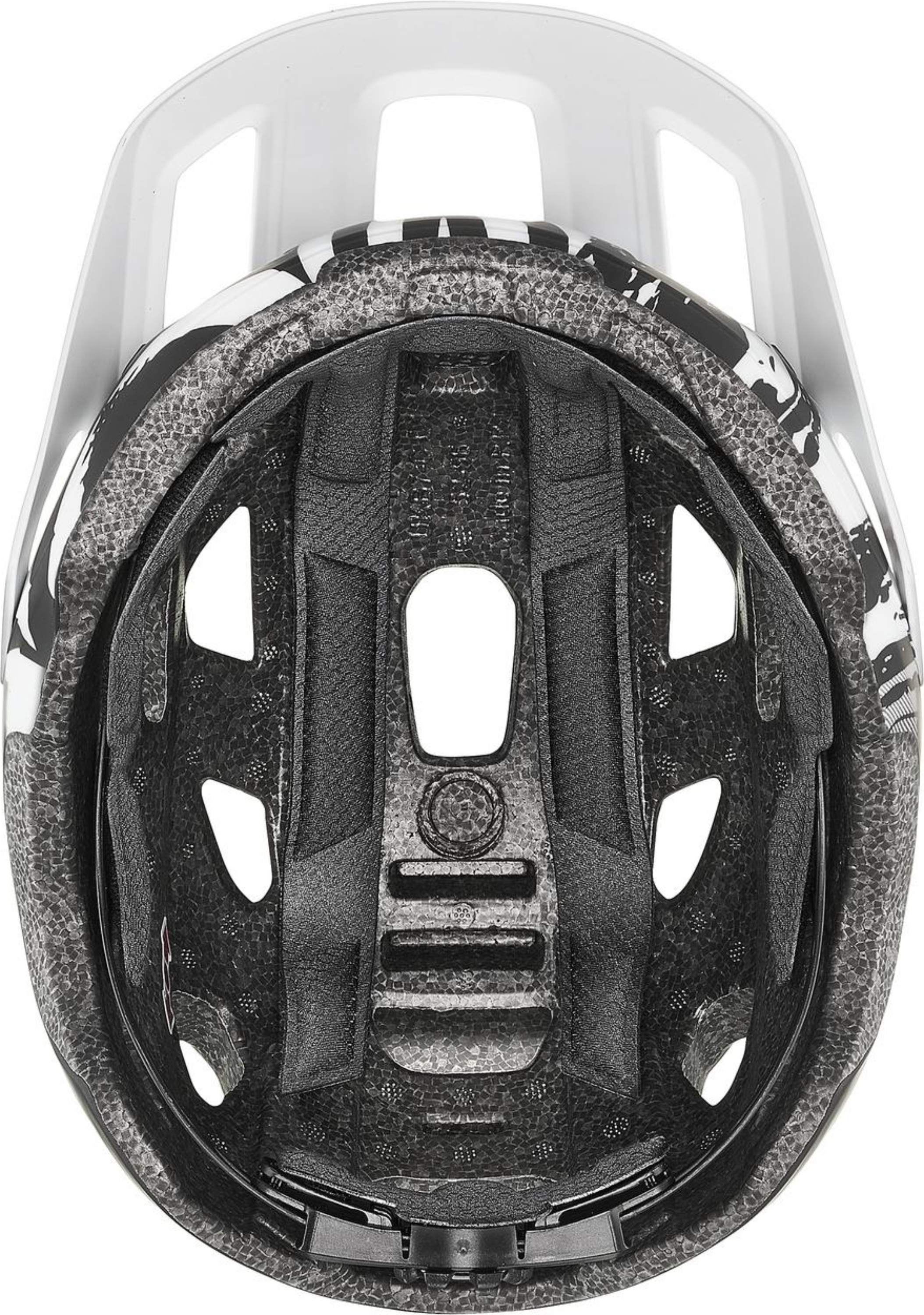 uvex React Jr. Kinderhelm Wit-Zwart Mat