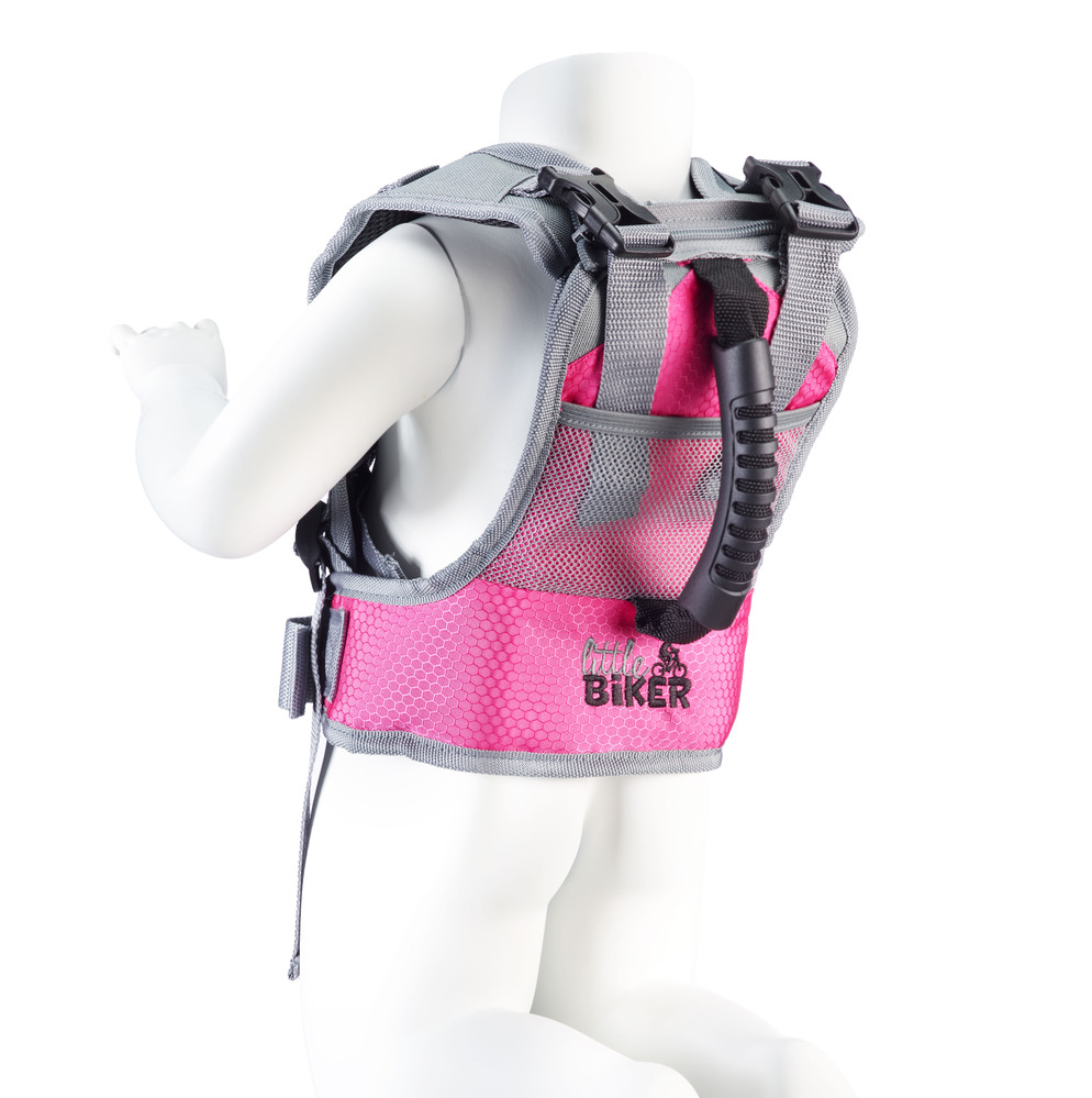 little Biker fietsleerjas Pinky