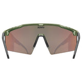 uvex Flowline olive mat/spiegel goud