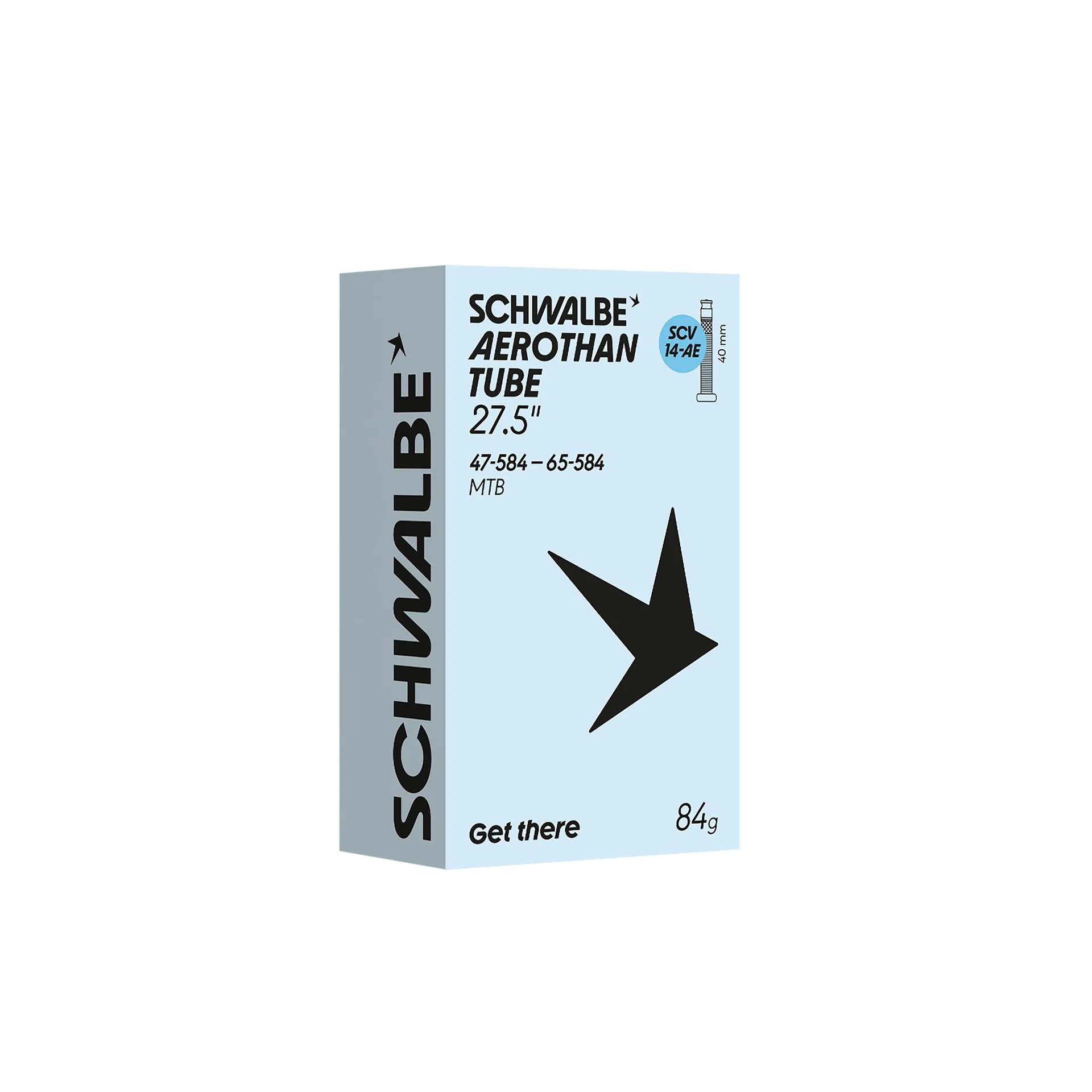 Schwalbe SCV 14-AE AEROTHAN binnenband TPU 47/65-584