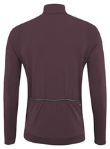 Löffler M Bike L/S Jersey Skys Merino Mid Kastanje