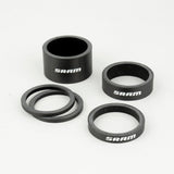 SRAM balhoofdstel afstandshouder set UD carbon wit