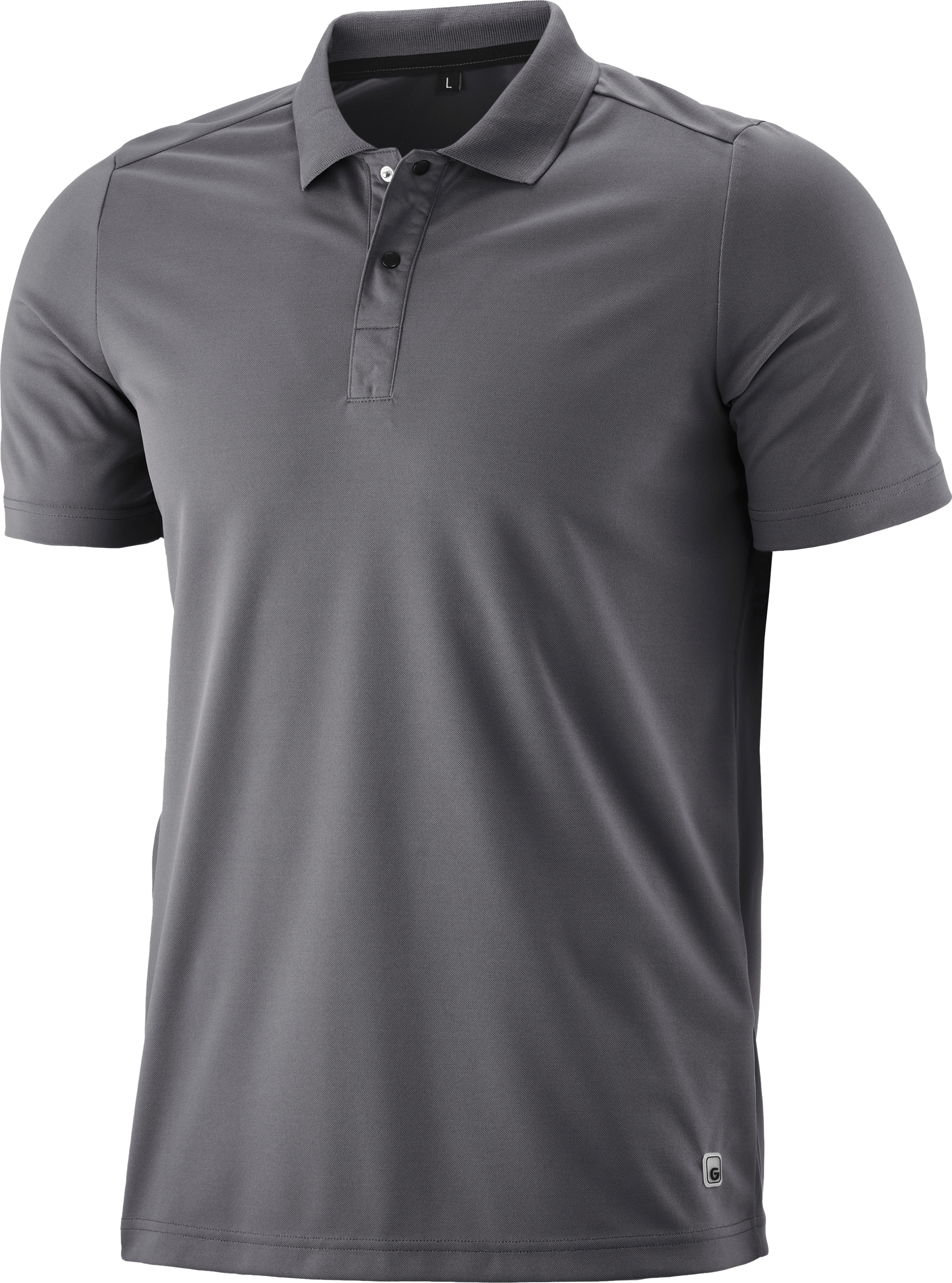 Gonso Essential Poloshirt Heren mercuurgrijs