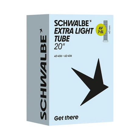 Schwalbe binnenband nr. 17EL Extra Licht 20x1.50-2.35" 40/60-406 40mm