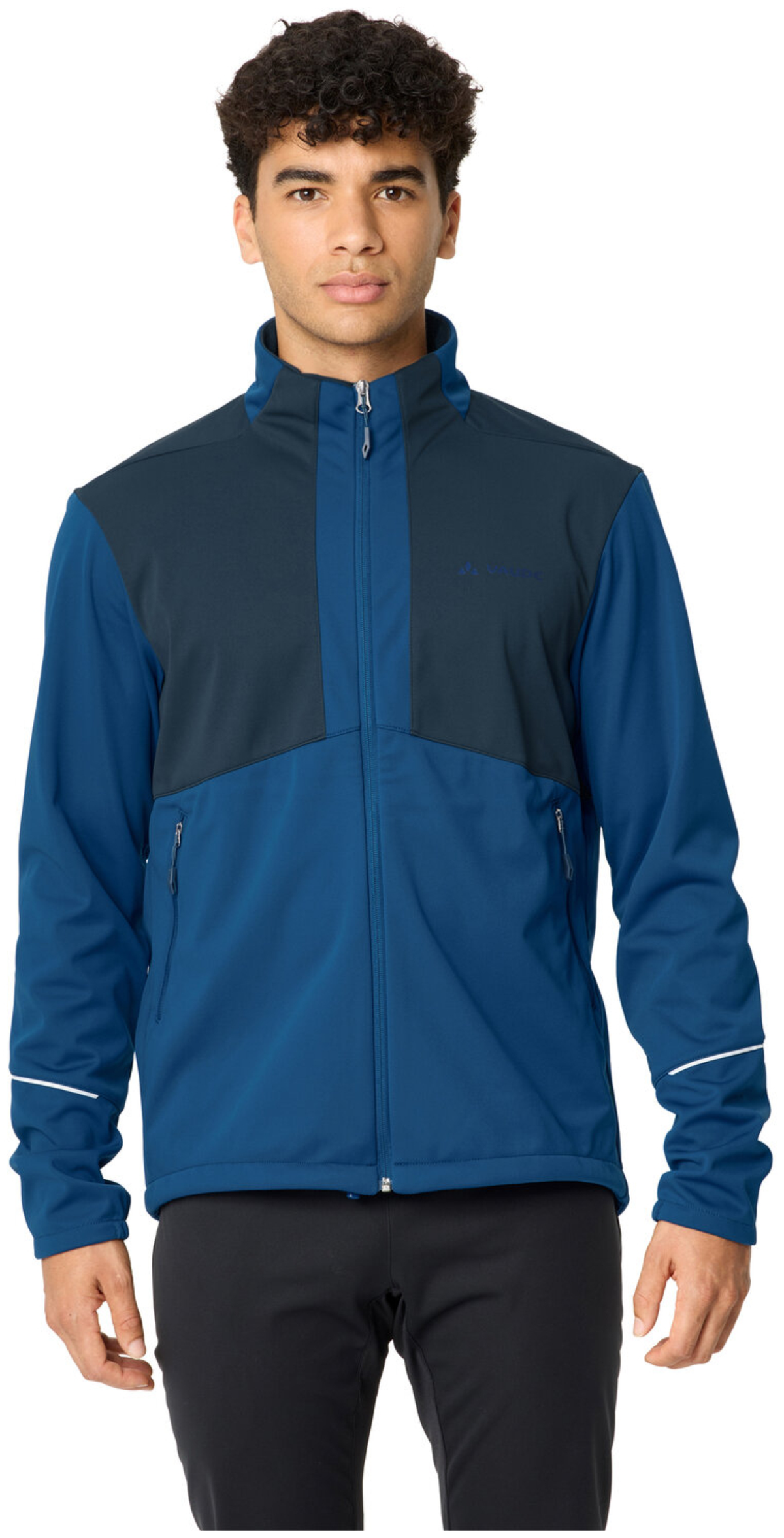 VAUDE Heren Wintry Jas V everest blauw