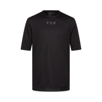 Fox Ranger SS Jersey Wordmark | Heren Korte Mouwen Shirt | Black – aktuelle Variante