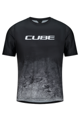 Cube MTB Trikot Moonstone korte mouw blue´n´black
