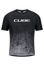 Cube MTB Trikot Moonstone korte mouw blue´n´black