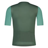Shimano ARIA Korte Mouwen Jersey Restore Groen