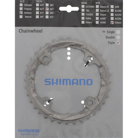 Shimano kettingbladen SHIMANO Trekking FC-T551 36 tanden