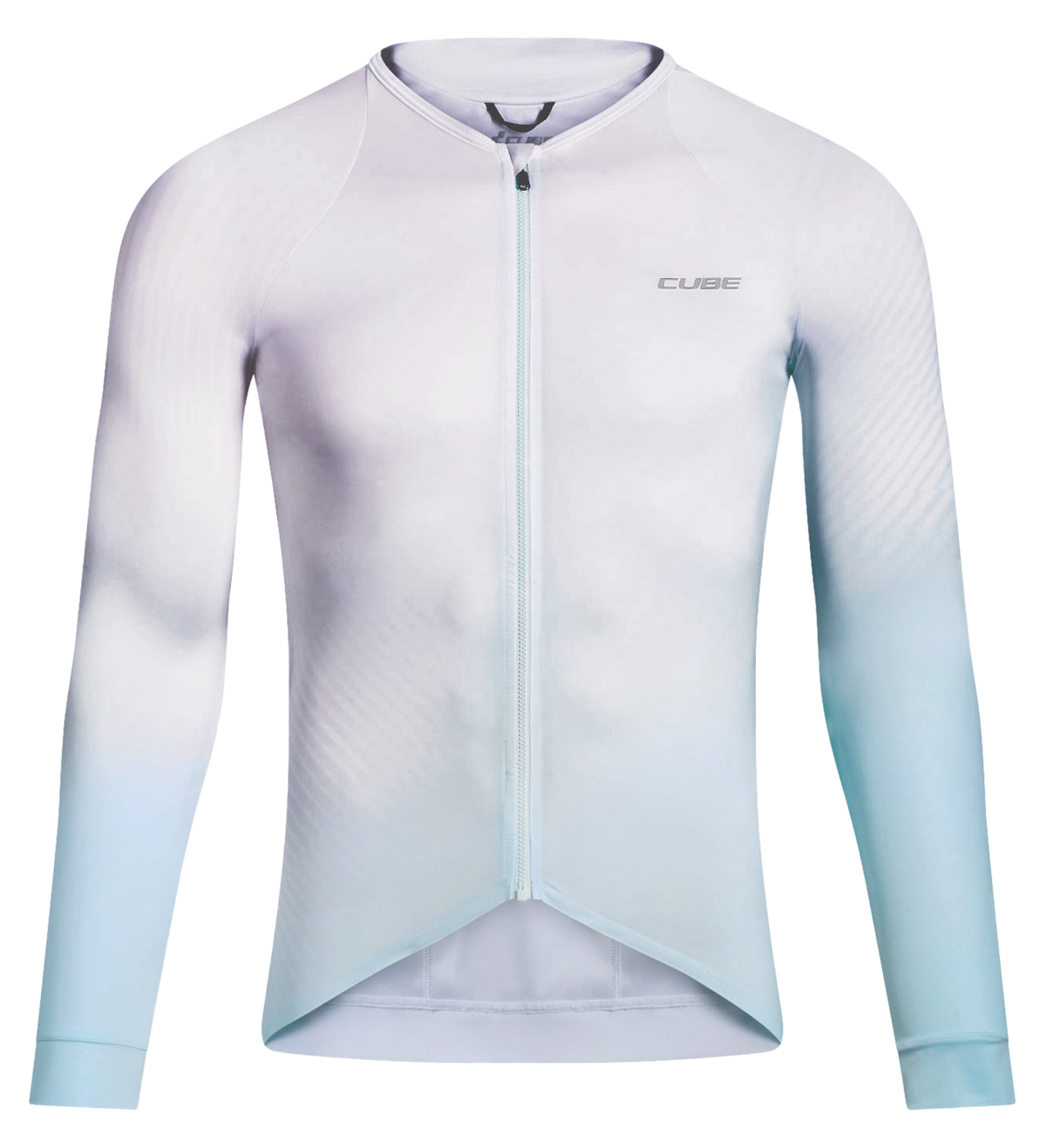 Cube ROAD/XC UV-beschermend shirt lange mouw turquoise