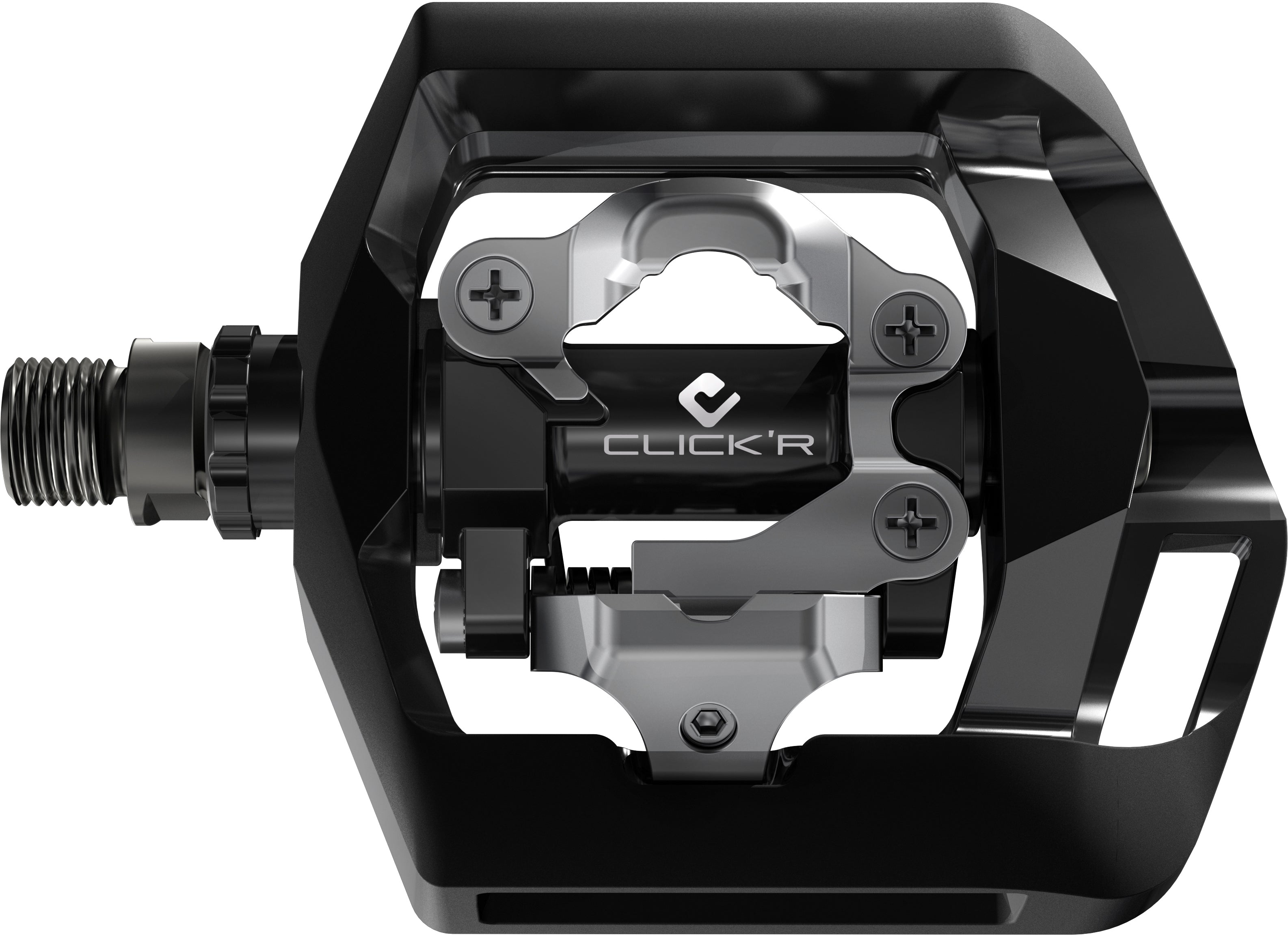 Shimano PD-T421 Click'R Pedalen zwart