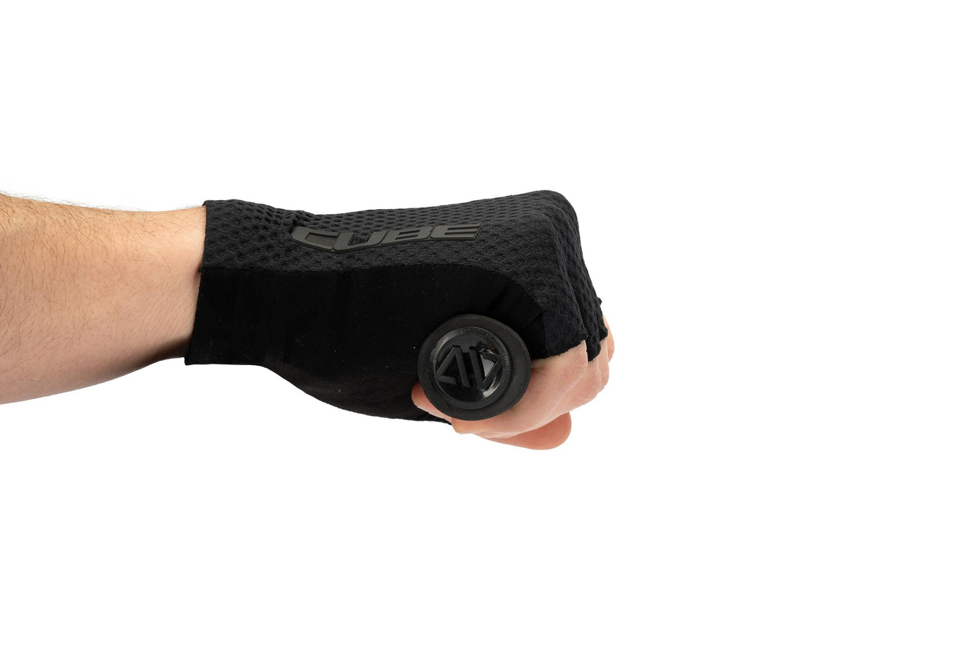 CUBE Handschoenen Race korte vinger zwart