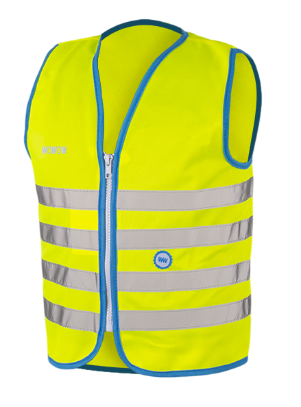 Wowow veiligheidsvest Fun Jacket voor kinderen geel