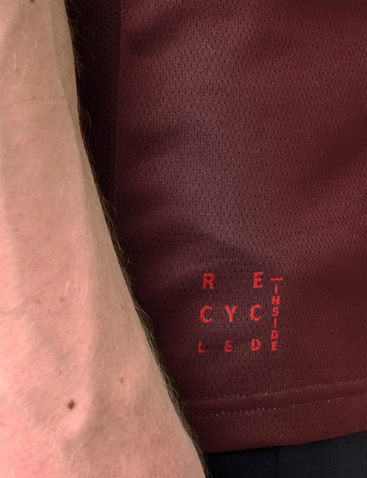 VAUDE Heren Moab T-shirt VI glowing red/black