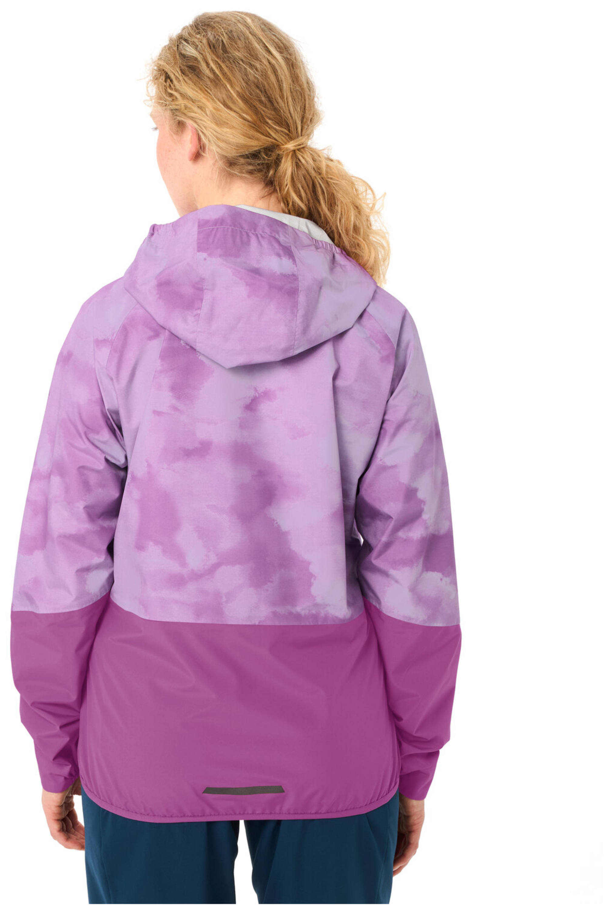 VAUDE Dames Loamer Regenjas framboos