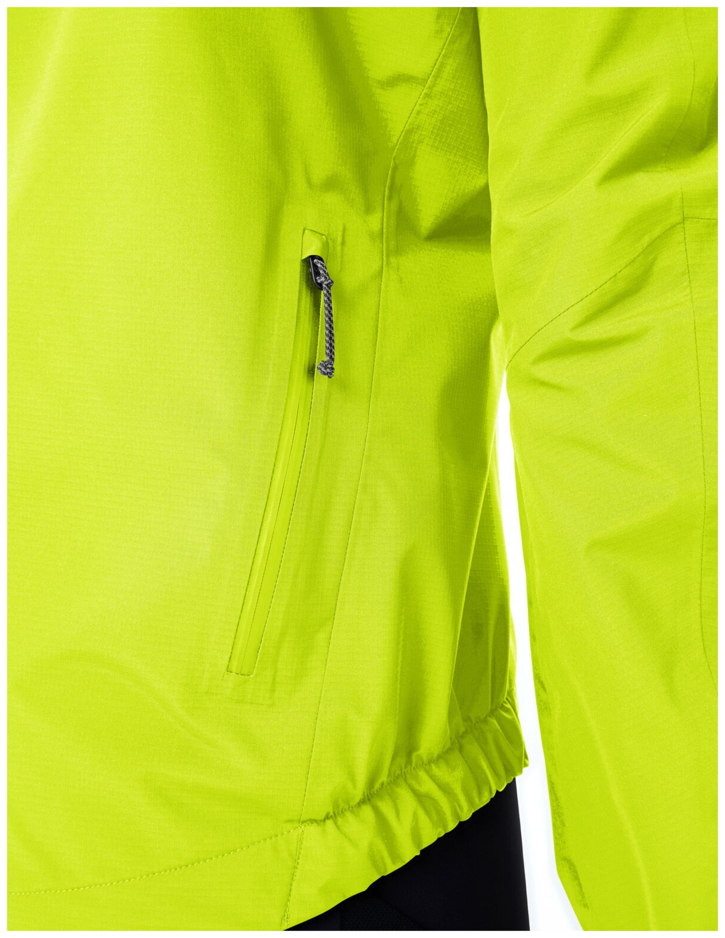 VAUDE Heren Kuro Pro Regenjas neon geel