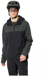 VAUDE Heren Qimsa Softshell Jas met Capuchon II graphite