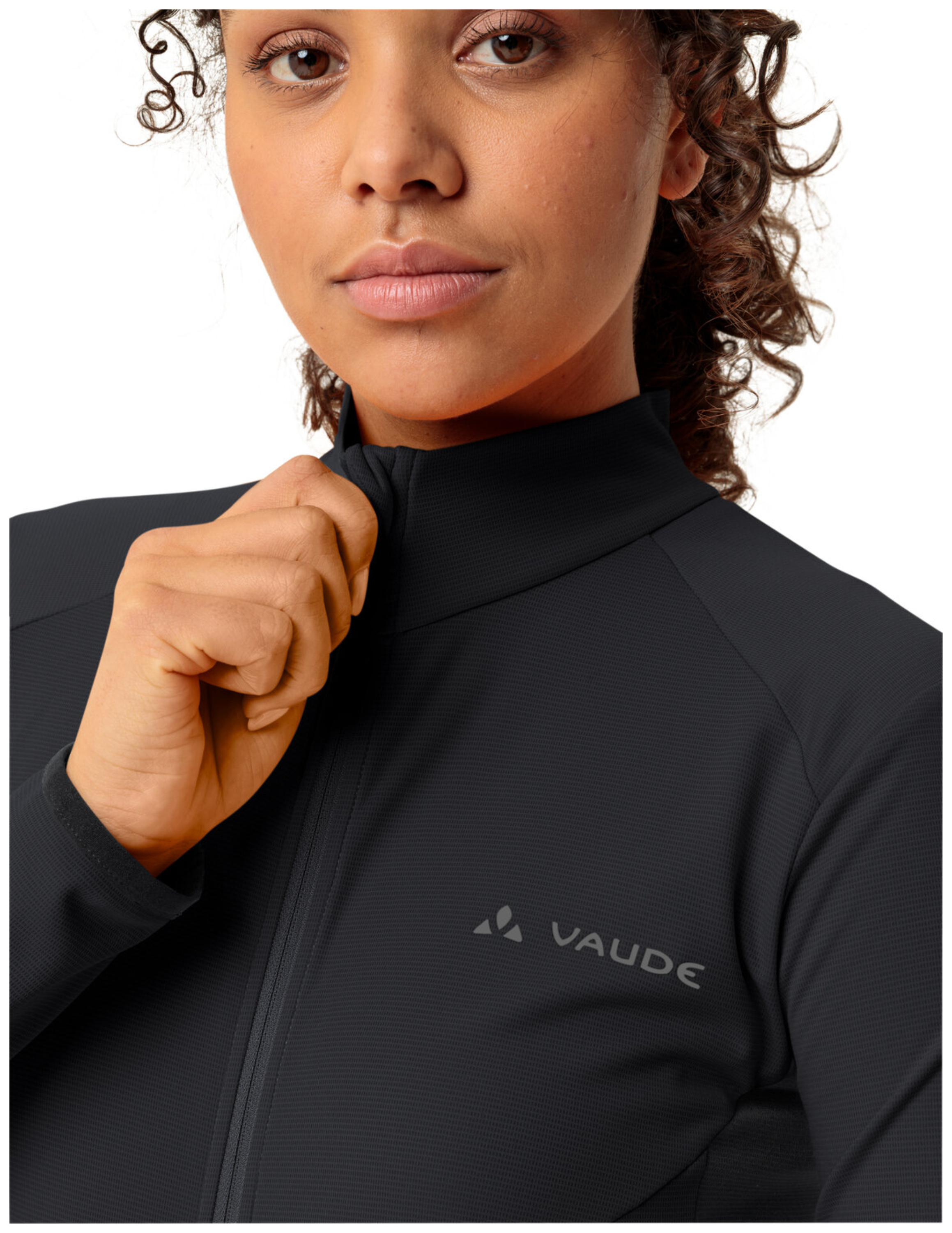 VAUDE Dames Matera LS Tricot II zwart