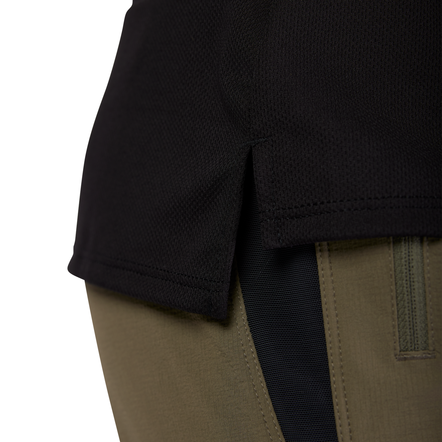 Fox W Ranger SS Jersey Hoofd Zwart