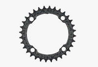 Race Face Narrow Wide kettingblad 104BCD 4-gaats 9/10/11/12-speed zwart – aktuelle Variante