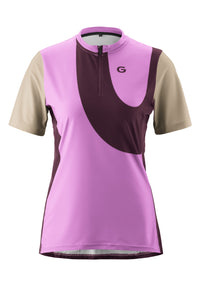 Gonso Adventure Jersey Halfzip Dames richsoil/ wisteria/ jones