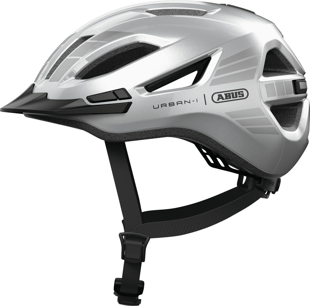 Abus URBAN-I 4.0 LR Urban Helm signaal zilver