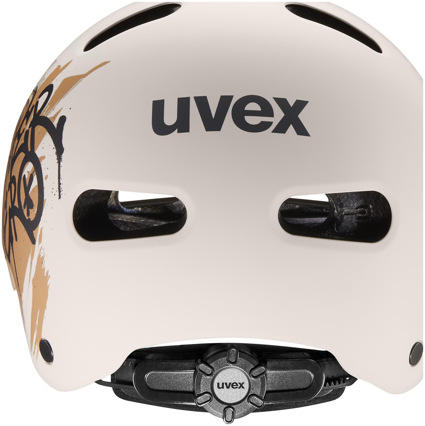uvex Kid 4 Style Kinderhelm Super Hero Warm Grijs Mat