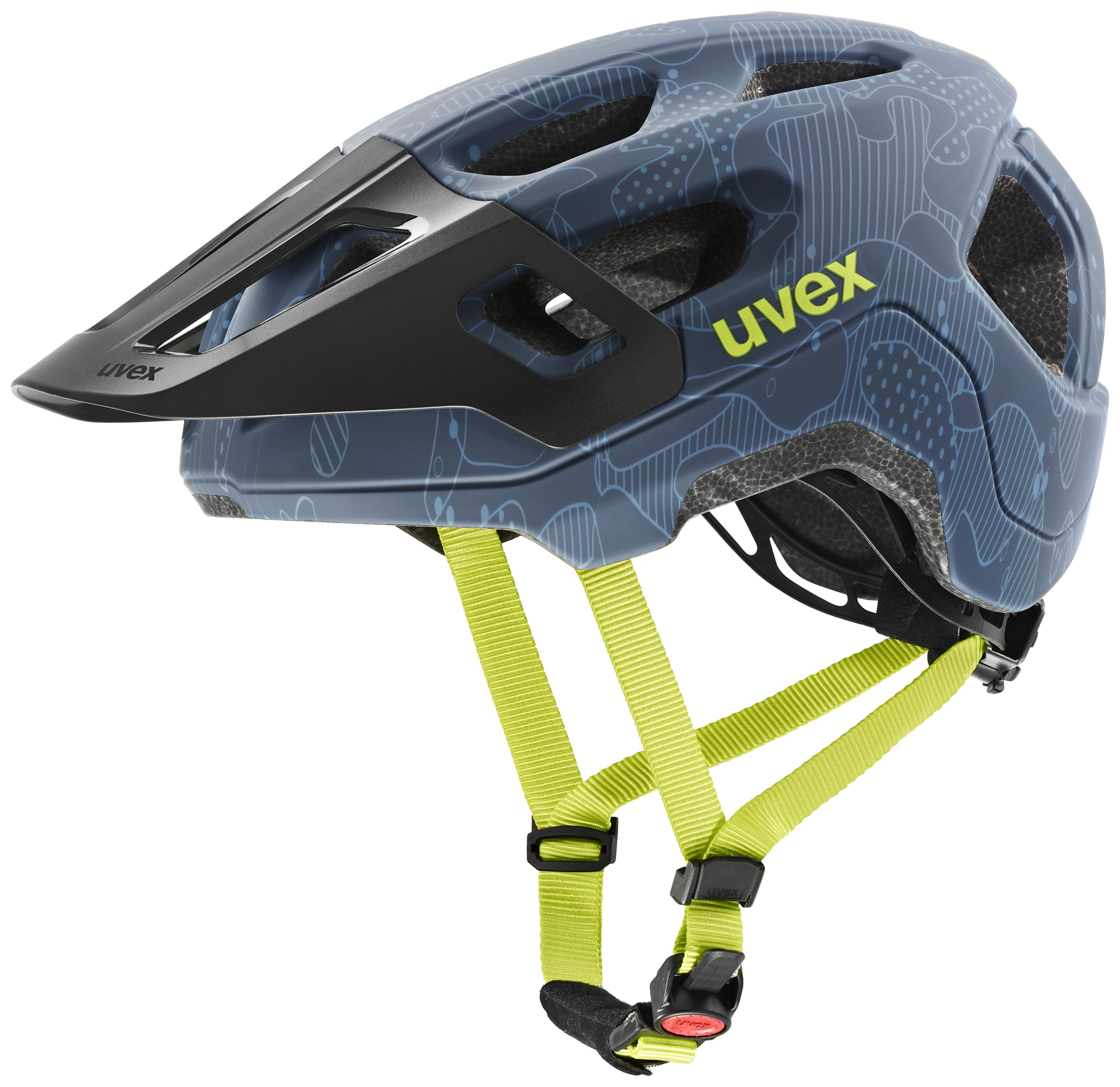 uvex React Jr. schemerblauw altimeter mat