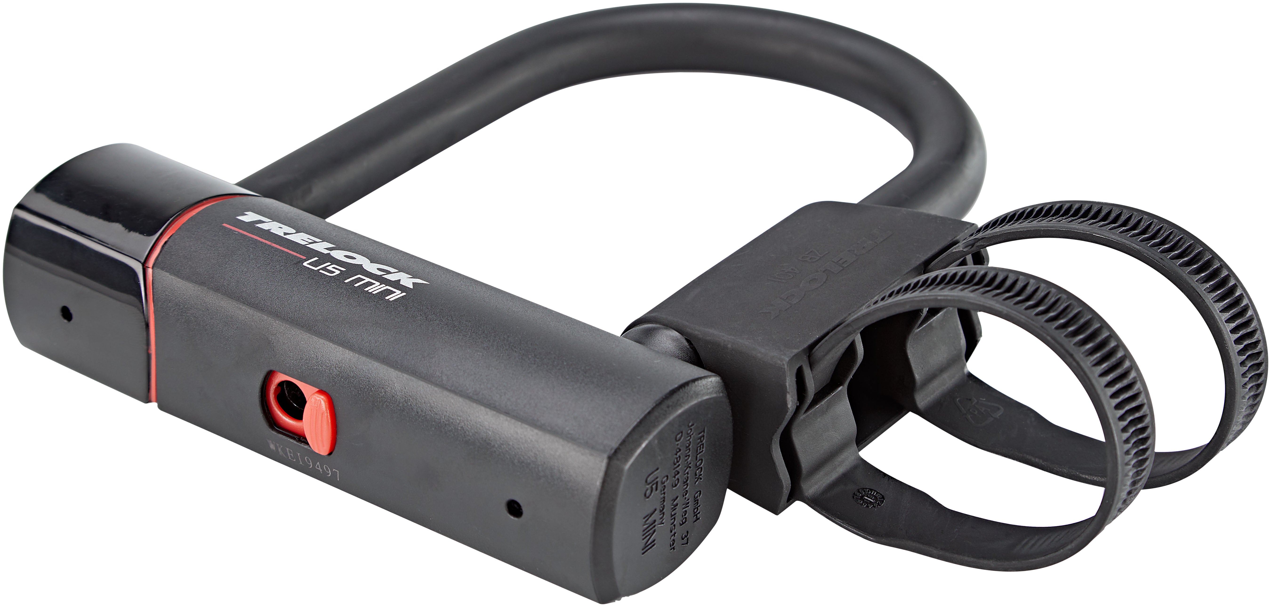 Trelock U5 Mini beugelslot incl. ZB 401 beugelhouder