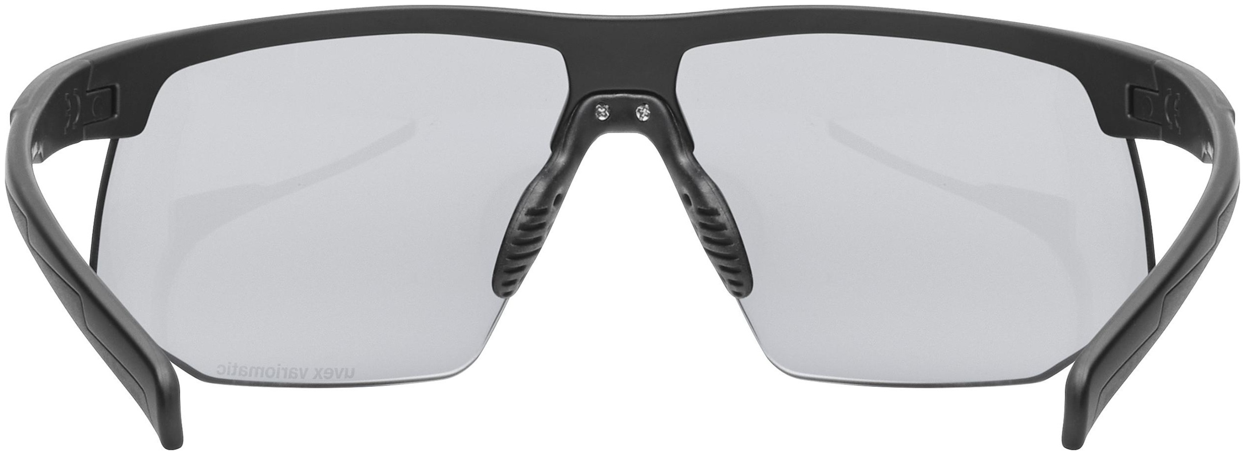 uvex Aerios V fietsbril Zwart Mat / Smoke