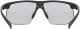 uvex Aerios V fietsbril Zwart Mat / Smoke