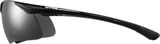 uvex Sportstyle 223 fietsbril Zwart / Lightmirror Zilver