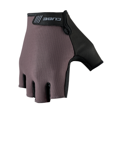 Cube Handschoenen NF Ergonomics GEL korte vingers bordeaux