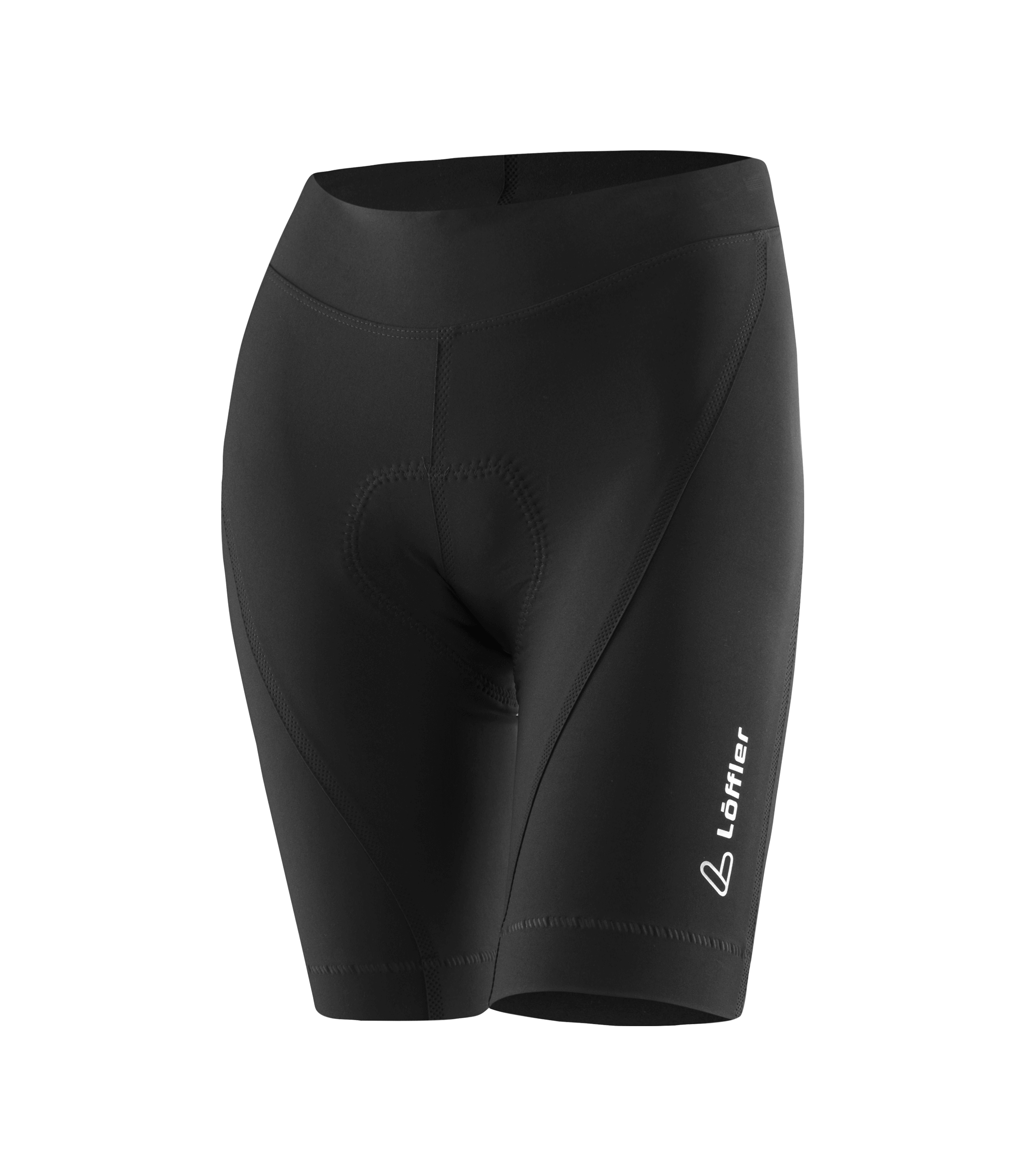 Löffler W Fietsbroek Hotbond® Zwart