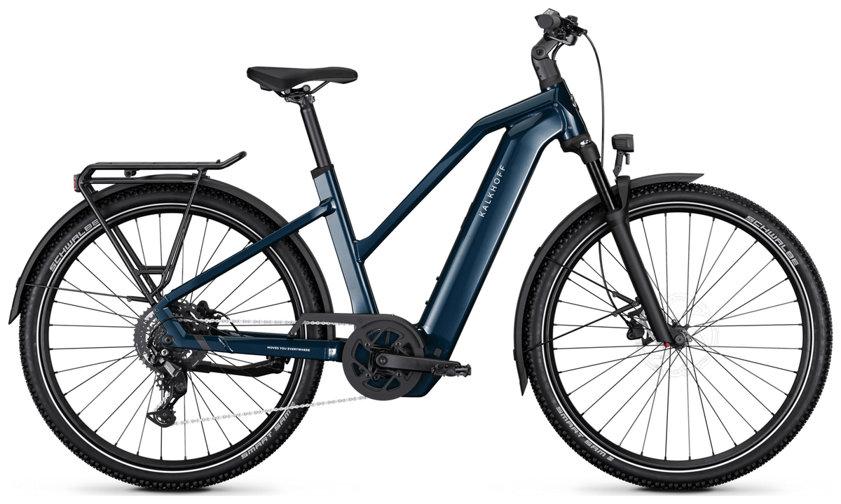 Kalkhoff ENTICE 5 SEASON Trapez 800 darkspringsglossy