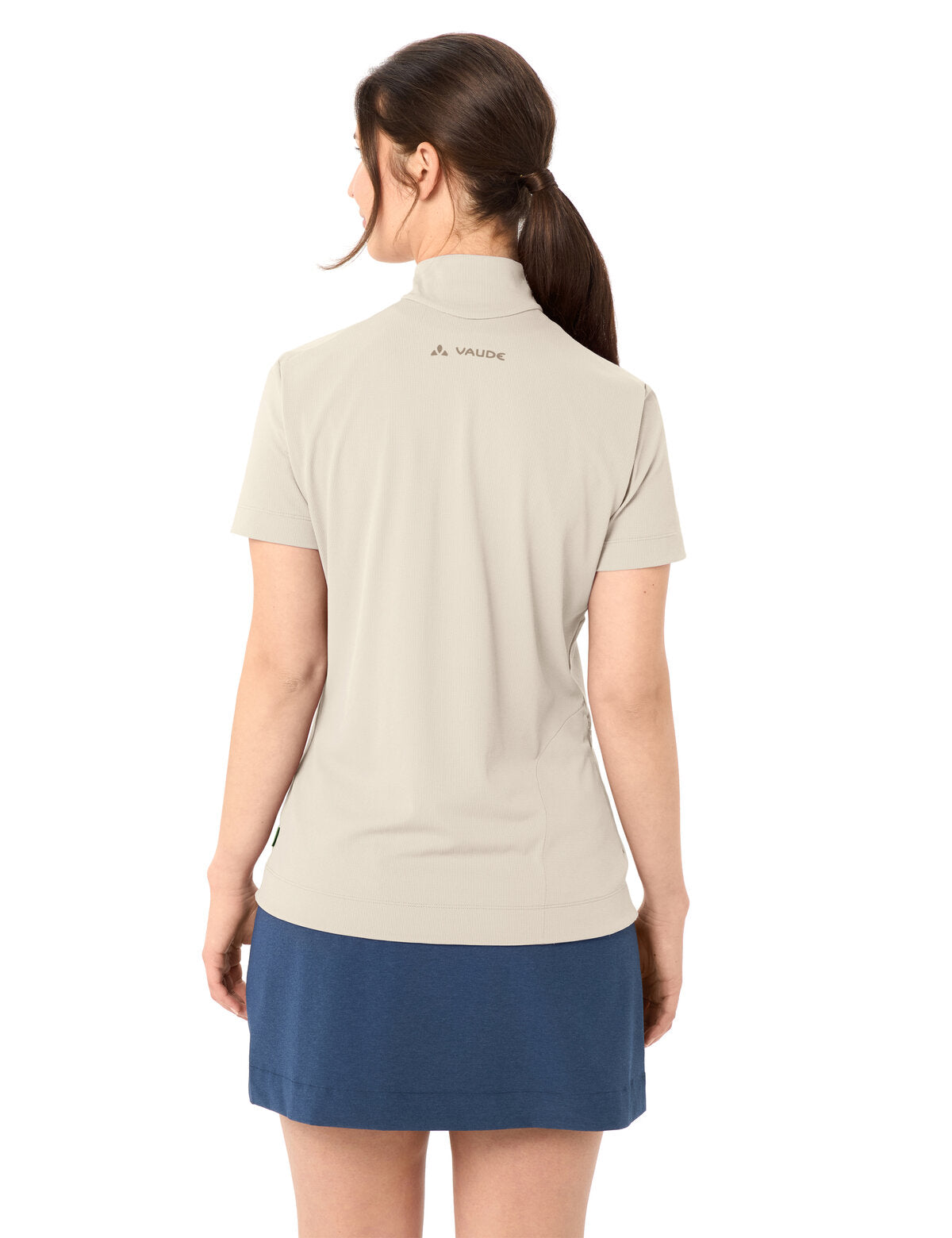 VAUDE Dames Adlux HZ Shirt ecru