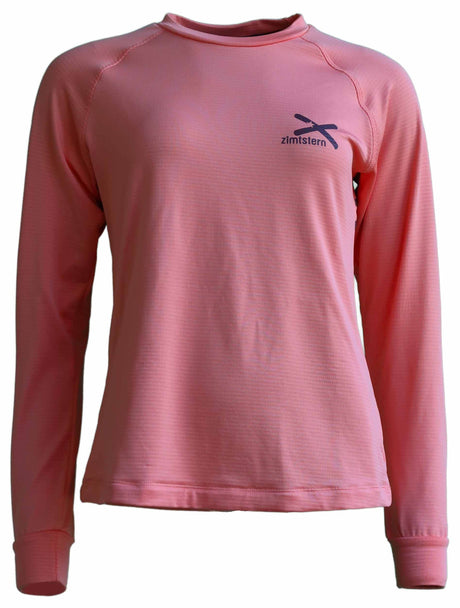 Zimtstern Crewz Shirt LS Dames Burnt Coral
